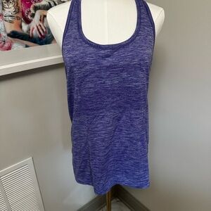 lululemon athletica Heathered Purple Racerback Tank